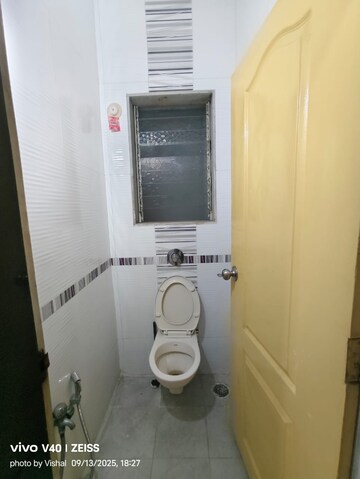 Bathroom in 1 BHK Apartment at Cosmos Springs Angel, Ghodbunder Road – for Rent