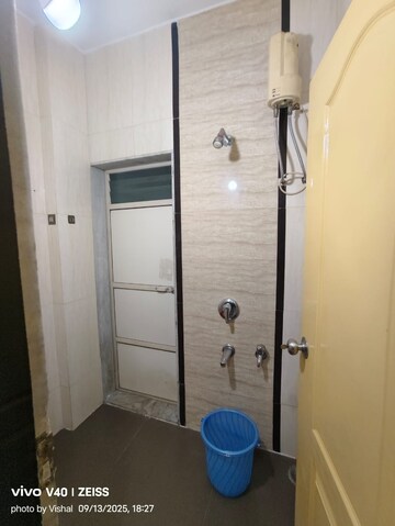 Bathroom in 1 BHK Apartment at Cosmos Springs Angel, Ghodbunder Road – for Rent