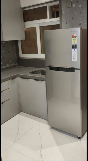 Kitchen in 1 BHK Apartment at Girnar CHS Andheri West, Shashtri Nagar – for Rent