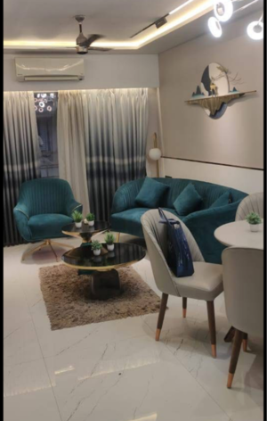 Living Room in 1 BHK Apartment at Girnar CHS Andheri West, Shashtri Nagar – for Rent