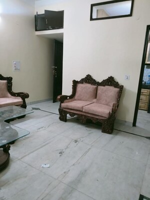 Living Room in 3 BHK Apartment at Dhakoli – for Rent