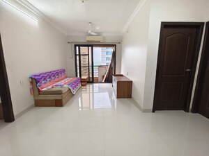Living Room in 2 BHK Apartment at K Raheja Interface Heights, Malad West – for Rent