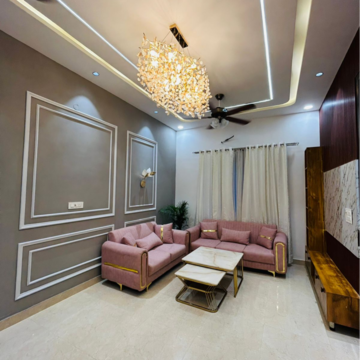 Living Room in 4 BHK Independent House at Sunny Enclave – for Sale
