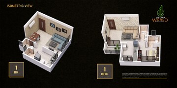 Floor Plan in 1 BHK Apartment at Vistara World, Ariwali – for Sale