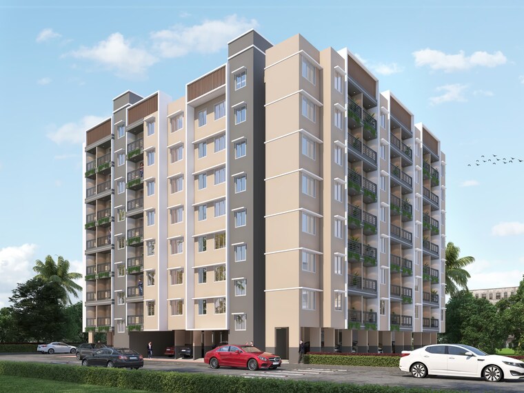 Exterior View, vistara-world 1 Bedroom 540 Sq.Ft. Apartment In Ariwali Navi Mumbai 9253381
