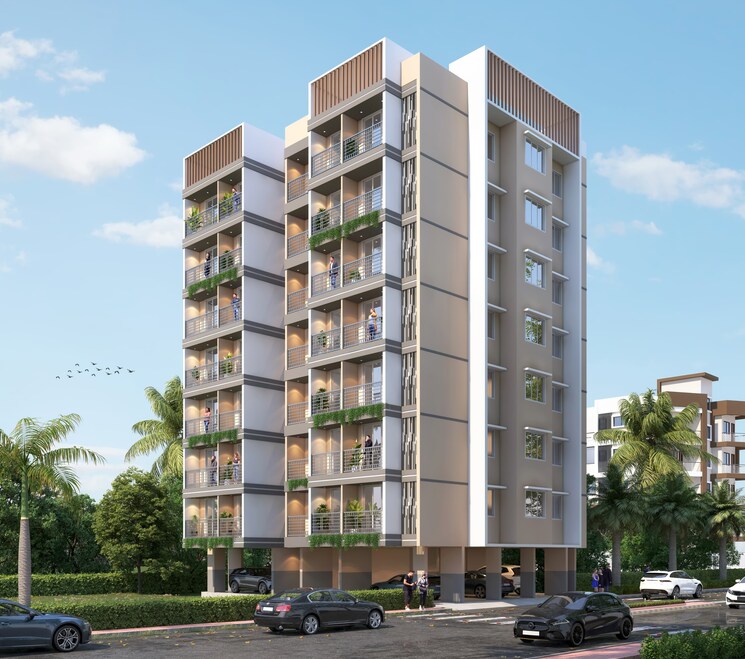 Exterior View, vistara-world 1 Bedroom 540 Sq.Ft. Apartment In Ariwali Navi Mumbai 9253381