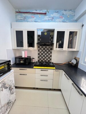 Kitchen in 2 BHK Apartment at Saya Zenith, Ahinsa Khand 2 – for Sale