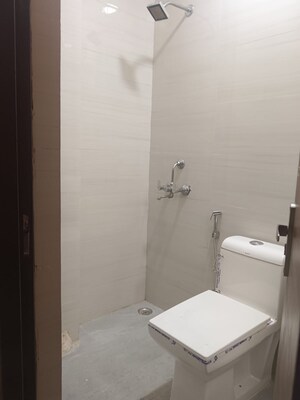 Bathroom in 1 BHK Builder Floor at Chattarpur – for Rent