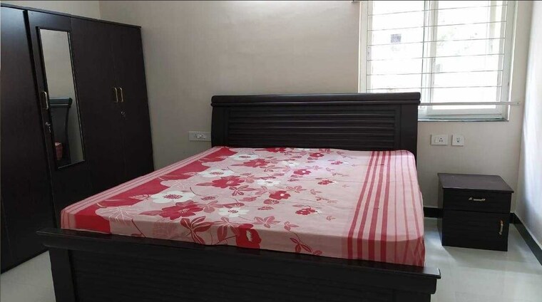 Bedroom, my-home-vihanga 2 Bedroom 1275 Sq.Ft. Apartment In Gachibowli Hyderabad 9253497