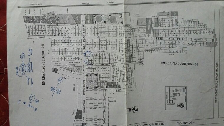 Exterior View, jr-green-park  1500 Sq.Ft. Plot In Hosur Road Bangalore 9253491