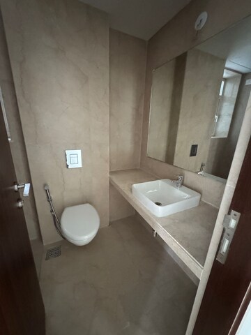 Bathroom in 2 BHK Apartment at Courtyard by Narang Realty and The Wadhwa Group, Pokhran Road No Two – for Sale