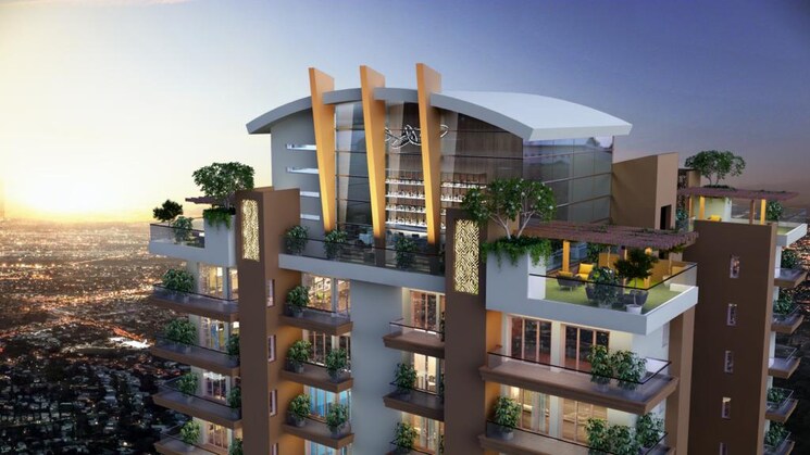 Exterior View, vrinda-heritage-skyward 3 Bedroom 1603 Sq.Ft. Apartment In Sector 1 Greater Noida Greater Noida 9253599