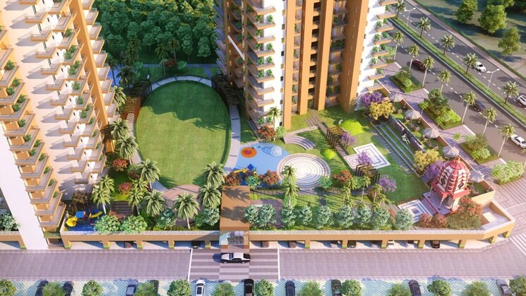 Exterior View, vrinda-heritage-skyward 3 Bedroom 1603 Sq.Ft. Apartment In Sector 1 Greater Noida Greater Noida 9253599