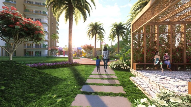 Garden, vrinda-heritage-skyward 3 Bedroom 1603 Sq.Ft. Apartment In Sector 1 Greater Noida Greater Noida 9253599