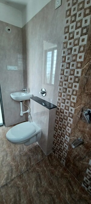 Bathroom in 2 BHK Apartment at Natu Golden Trellis, Balewadi – for Rent