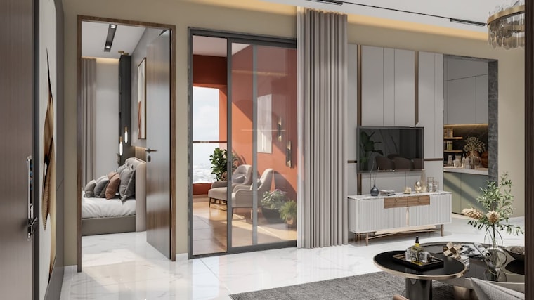 Kitchen, viman nagar 2.5 Bedroom 1290 Sq.Ft. Apartment In Viman Nagar Pune 9253646