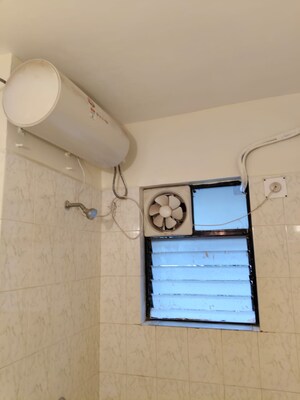 Bathroom in 3 BHK Apartment at Twin Towers Apartment, Aundh – for Rent