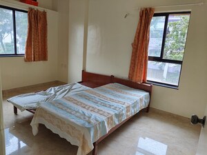 Bedroom in 3 BHK Apartment at Twin Towers Apartment, Aundh – for Rent