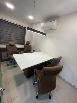 Team Area in  Office Space at Krish One World Capital, Bodakdev – for Rent