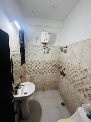 Bathroom in 3 BHK Apartment at MS Enclave Zirakpur, Dhakoli – for Sale