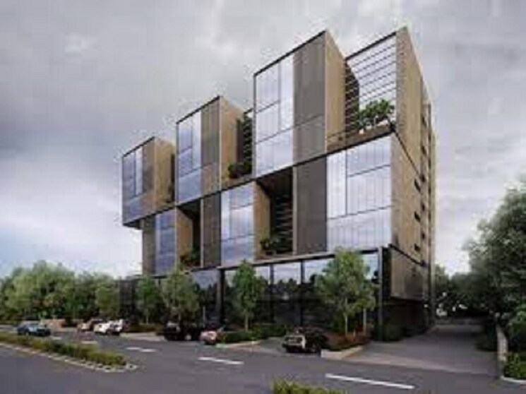 Exterior View, krish-one-world-capital Commercial Office Space 970 Sq.Ft. In Bodakdev Ahmedabad 9253724