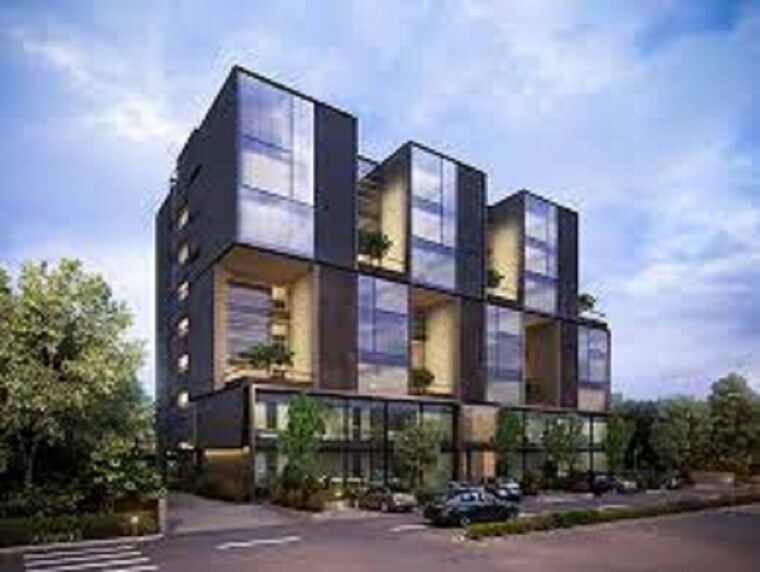 Exterior View, krish-one-world-capital Commercial Office Space 970 Sq.Ft. In Bodakdev Ahmedabad 9253724