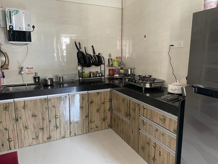 Kitchen, pristine-pronext 2 Bedroom 799 Sq.Ft. Apartment In Wakad Pune 9253855