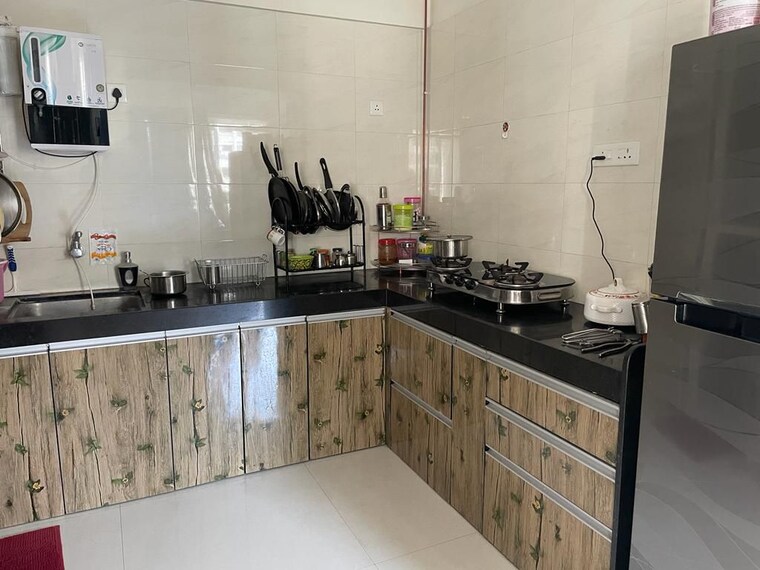 Kitchen, pristine-pronext 2 Bedroom 799 Sq.Ft. Apartment In Wakad Pune 9253855