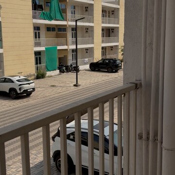 Balcony in 3 BHK Builder Floor at TDI The Retreat, Sector 89 – for Rent