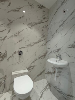 Bathroom in 3 BHK Apartment at VTP Urban Space, Nibm Road – for Rent