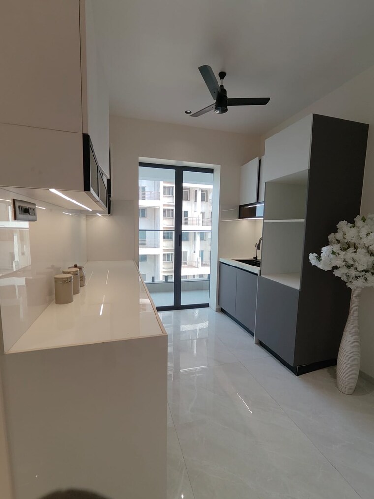 Kitchen, vtp-urban-space 3 Bedroom 2300 Sq.Ft. Apartment In Nibm Road Pune 9253866