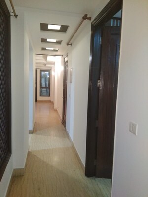 Hall in 3 BHK Builder Floor at Kailash Colony – for Rent