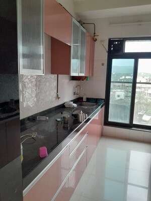 Kitchen in 3 BHK Apartment at Pranav Flora Enclave, Borivali East – for Sale