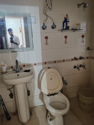 Bathroom in 3 BHK Independent House at Palam Vihar – for Rent