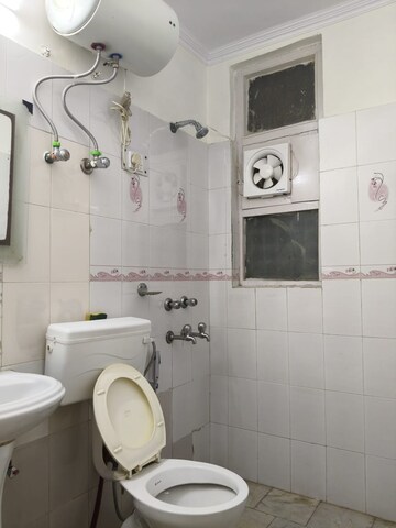 Bathroom in 3 BHK Independent House at Palam Vihar – for Rent