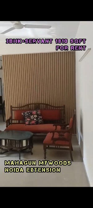 Furnished Amenities in 3.5 BHK Apartment at Mahagun Mywoods, Sector 16c Greater Noida – for Rent