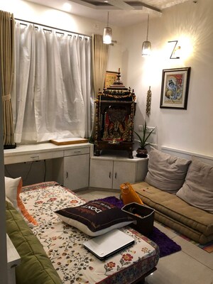 Living Room in 3.5 BHK Apartment at Prestige Ferns Residency, Harlur – for Sale