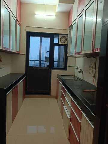 Kitchen in 2 BHK Apartment at Sanghvi Evana, Worli – for Rent