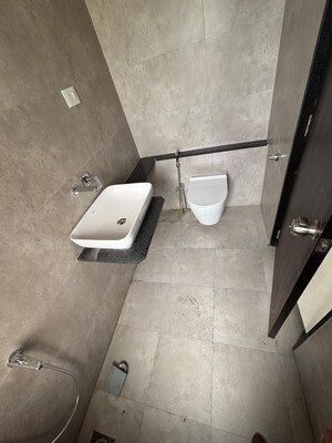 Bathroom in 2 BHK Apartment at Newton Homes Tathawade, Tathawade – for Rent
