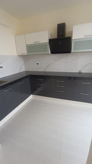 Kitchen in 3 BHK Apartment at Vaishali Nagar – for Rent