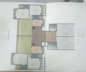 Floor Plan in 2 BHK Apartment at Jai Satyam Seven Skies, Kharghar Sector 17 – for Sale