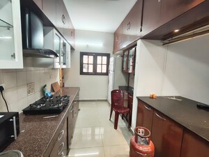 Kitchen in 3 BHK Apartment at Verizon Metropolitan, Kondapur – for Rent