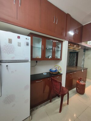 Kitchen in 3 BHK Apartment at Verizon Metropolitan, Kondapur – for Rent