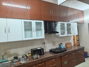 Kitchen in 3 BHK Apartment at Verizon Metropolitan, Kondapur – for Rent