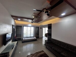 Living Room in 2 BHK Apartment at Mittal High Mont, Hinjewadi – for Rent