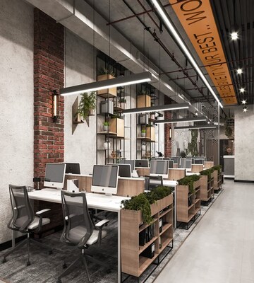 Gym in  Office Space at Wagle Industrial Estate – for Rent