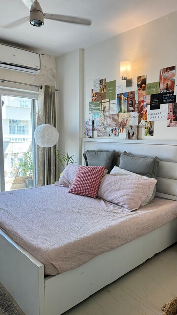 Bedroom in 2 BHK Apartment at Nimbus The Hyde park, Sector 78 – for Rent