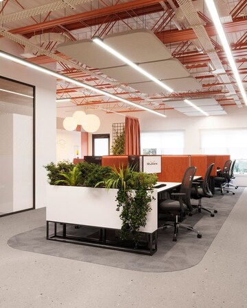 Gym in  Office Space at Wagle Industrial Estate – for Rent