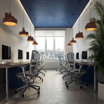 Staircase in  Office Space at Wagle Industrial Estate – for Rent