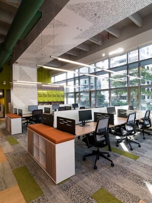 Team Area in  Office Space at Wagle Industrial Estate – for Rent